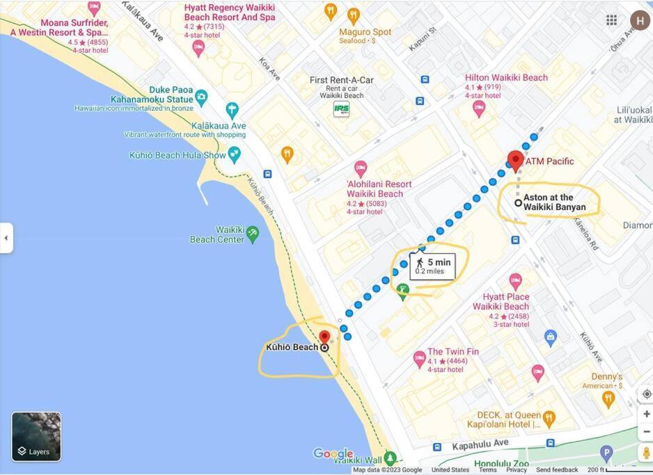 Huge Patio Washerdryer 1 Bedroom Banyan Free Parking 5 Min To Beach Honolulu Zewnętrze zdjęcie
